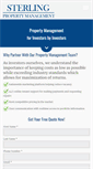 Mobile Screenshot of managedbysterling.com